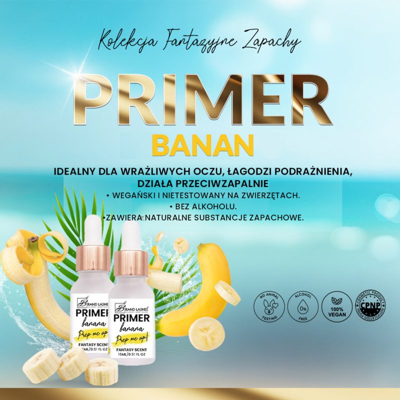 PRIMER DO RZĘS BANANOWY 15ML - obrazek 2