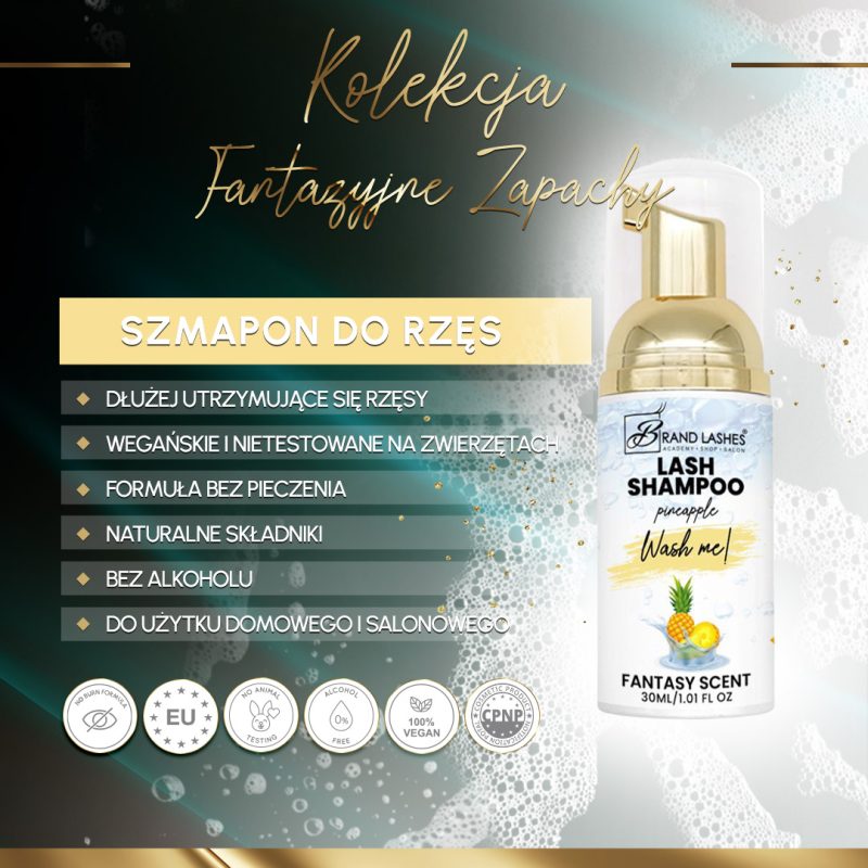 SZAMPON DO RZĘS ANANAS 🍍 30ML - obrazek 2