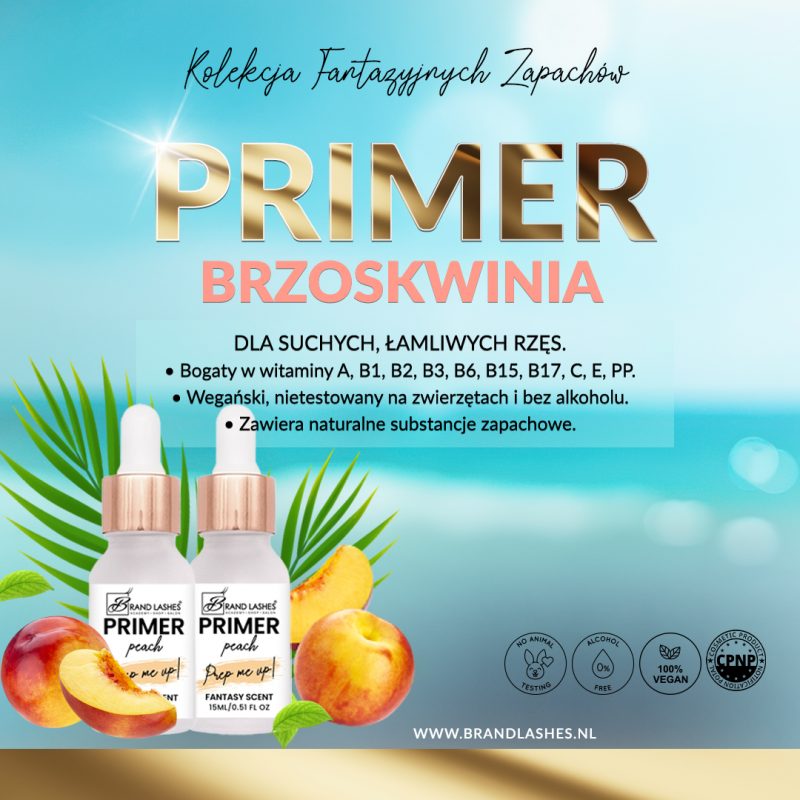 PRIMER DO RZĘS BRZOSKWINIA 15ML - obrazek 2