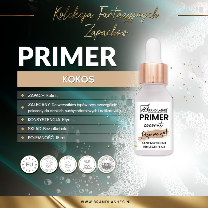 PRIMER DO RZĘS KOKOS 15ML - obrazek 2